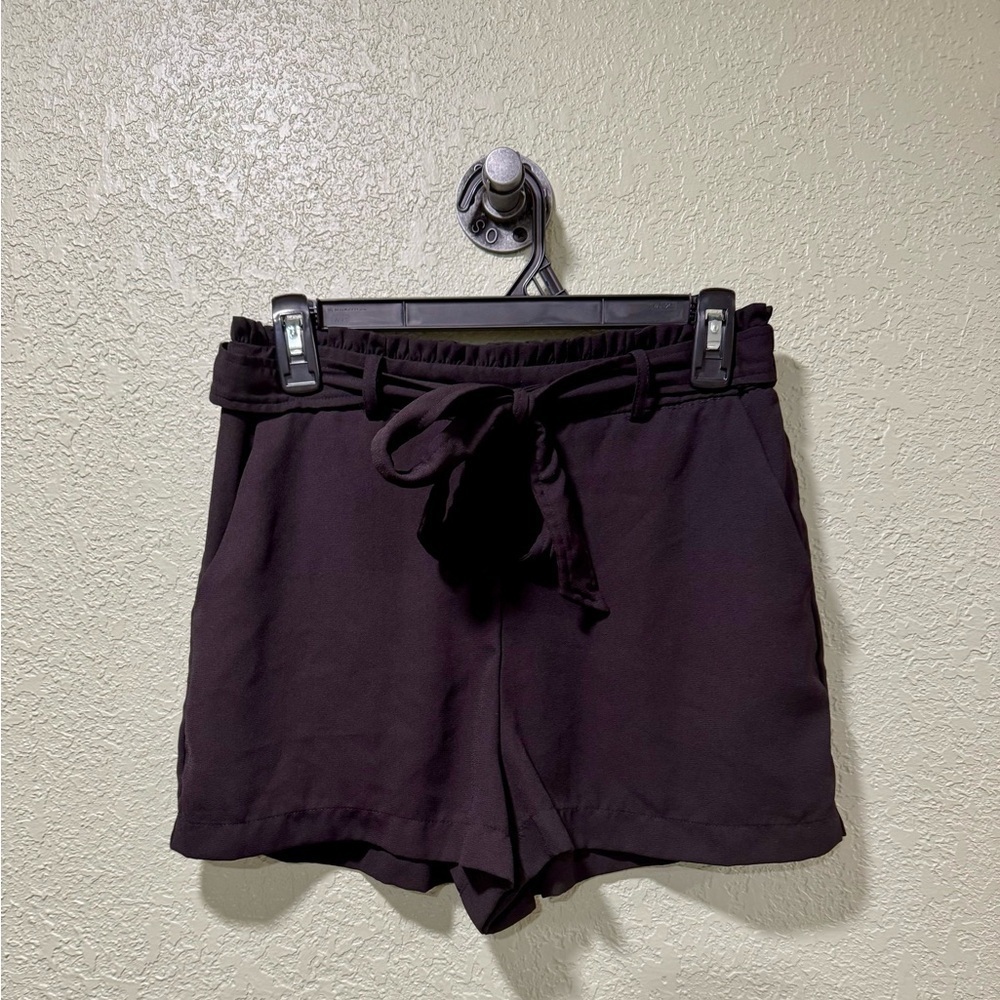LC Lauren Conrad Black High-Waist Shorts